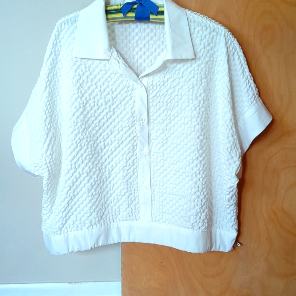 Self Contrast Anthropologie shirt